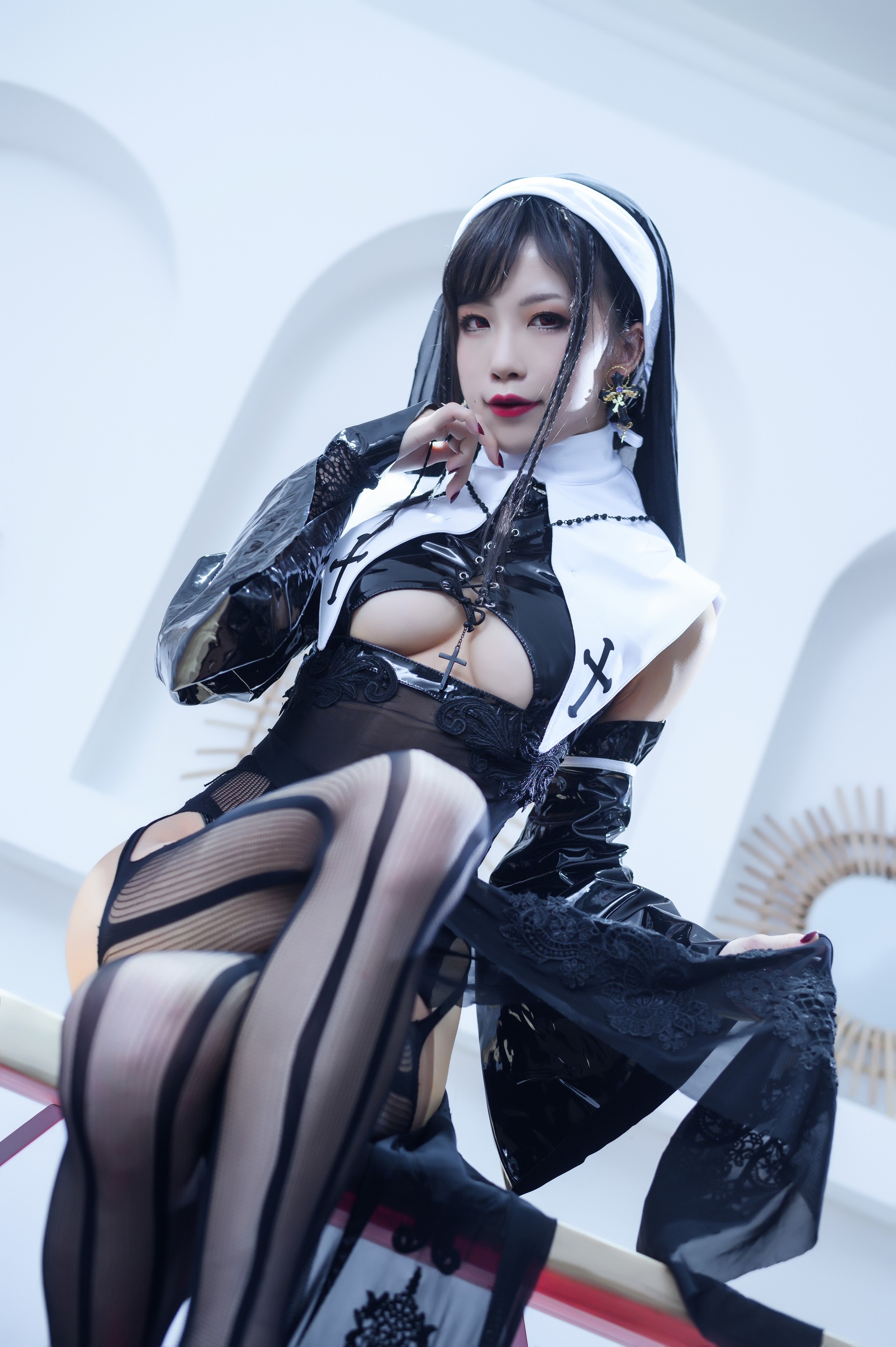 图片[1]-水淼Aqua – NO.051 修女 [42P]-XikXak